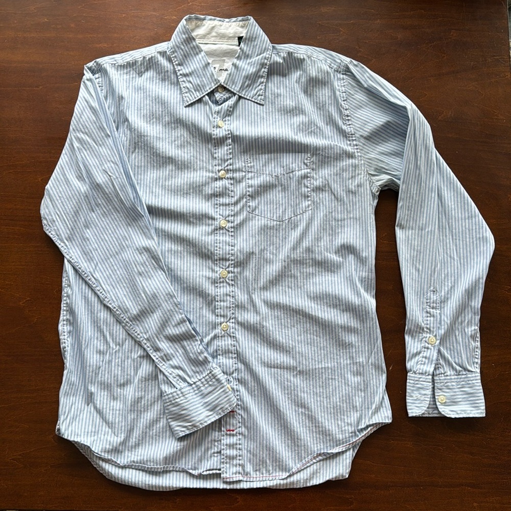 Seven for All Mankind Long Sleeve Button Down T Shirt